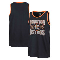 Houston Astros Upload Franklin Tank Top - Navy | 47 brand
