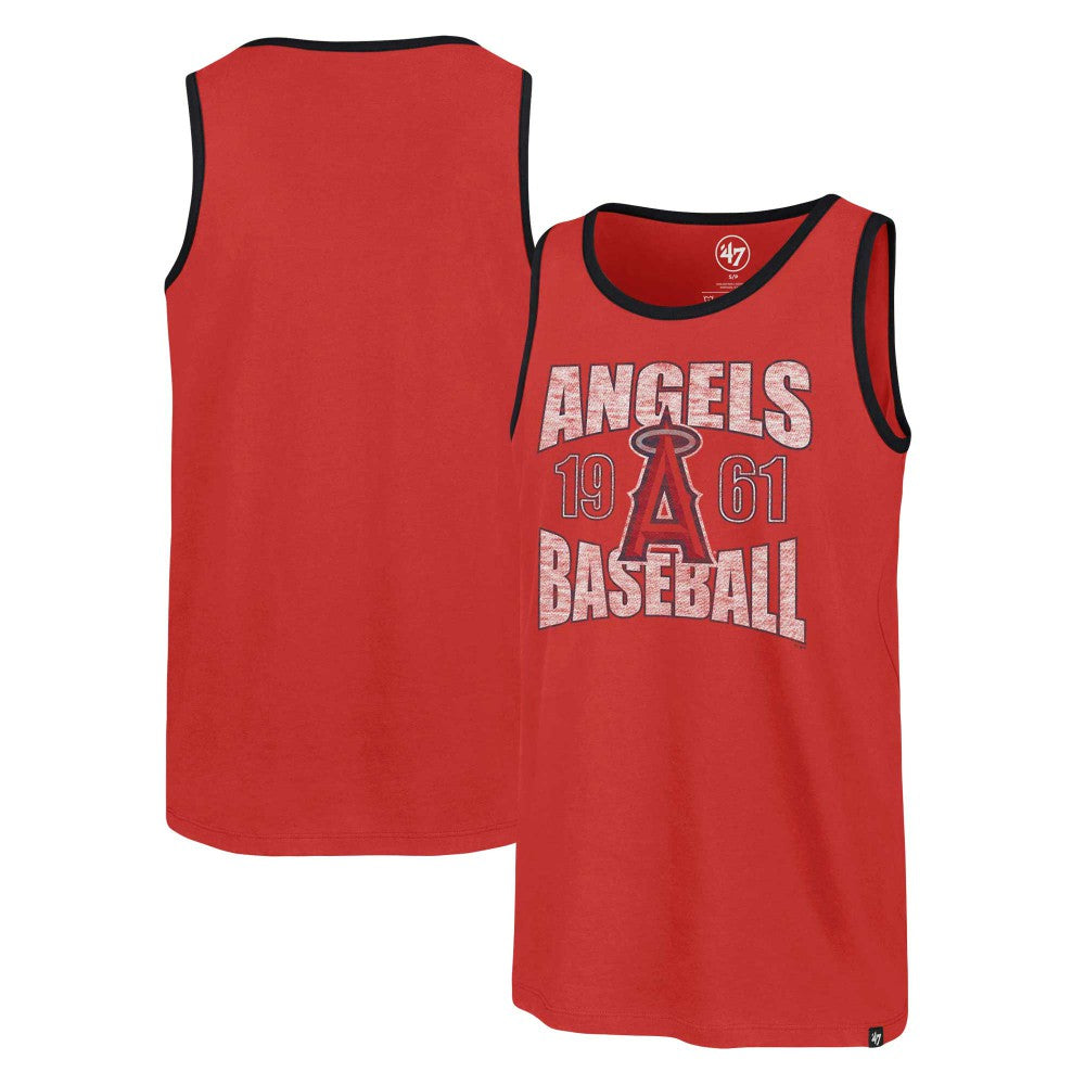 Los Angeles Angels Upload Franklin Tank Top - Red | 47 brand