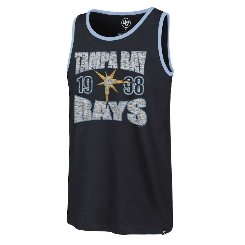 Tampa Bay Rays Upload Franklin Tank Top - Navy | 47 brand