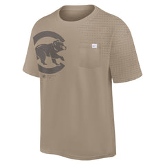 Chicago Cubs Statement Max90 Pocket T-Shirt - Khaki | Nike
