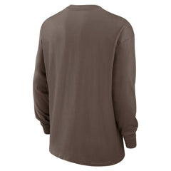Texas Rangers Statement Max90 Long Sleeve T-Shirt - Light Brown | Nike