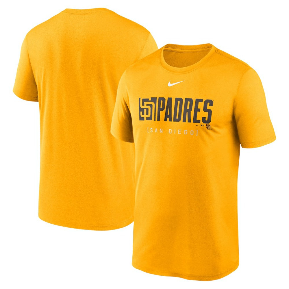 San Diego Padres Knockout Legend Performance T-Shirt - Gold | Nike