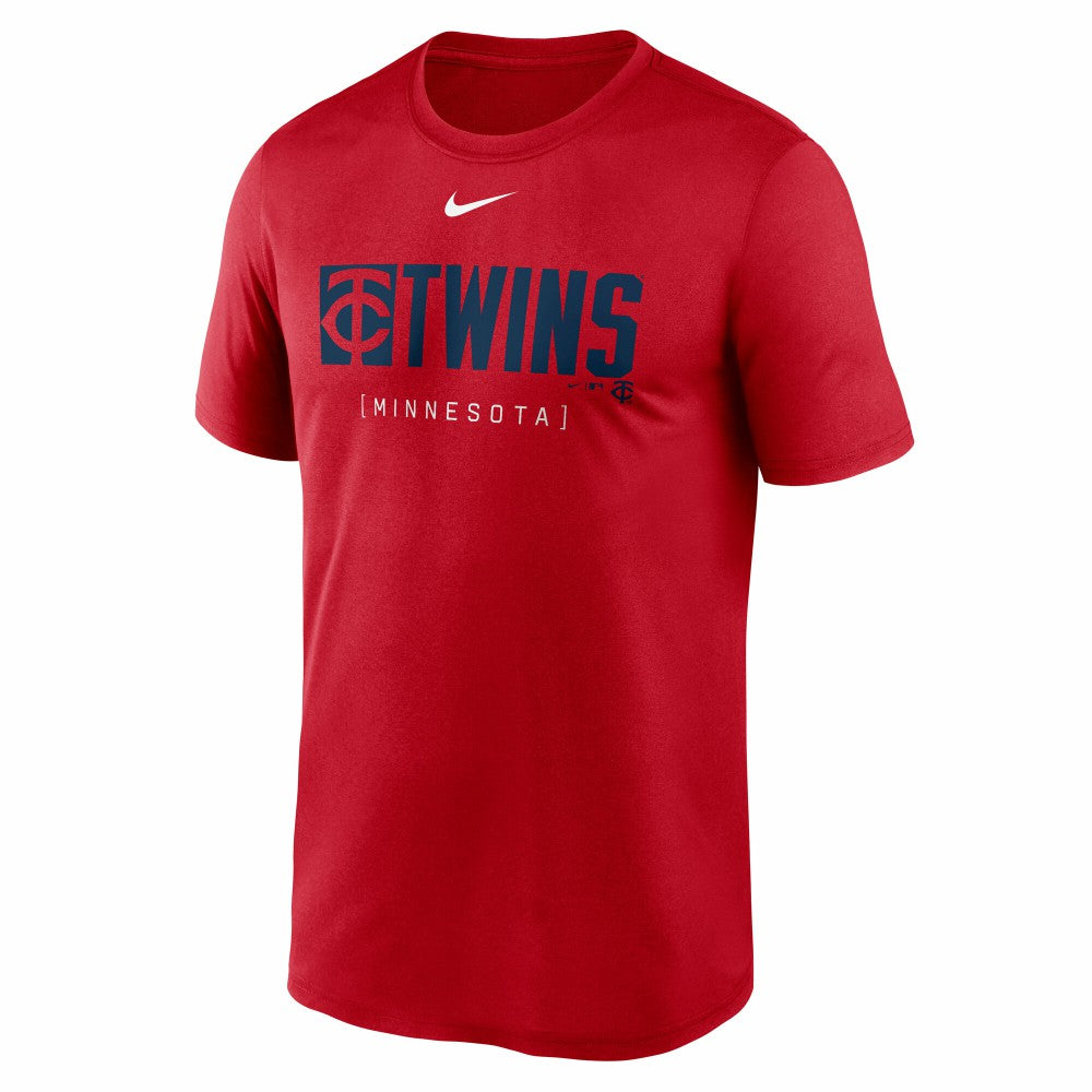 Minnesota Twins Knockout Legend Performance T-Shirt - Red | Nike