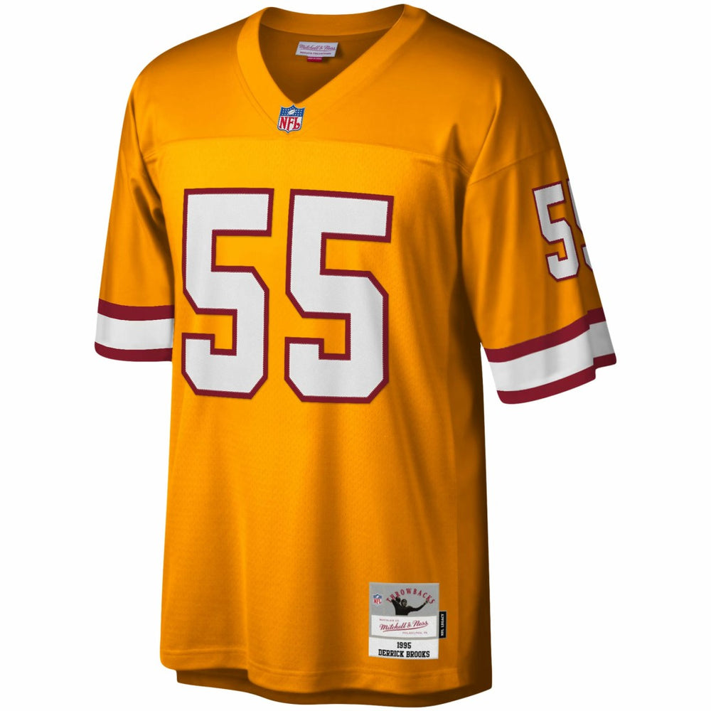 Derrick Brooks Tampa Bay Buccaneers Big & Tall 1995 Legacy Retired Player Jersey - Orange on sale