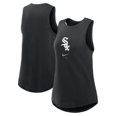 Chicago White Sox Women's Legacy Icon High Neck Dri-FIT Tank Top - Black | Nike