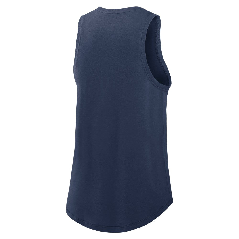 Minnesota Twins Women's Legacy Icon High Neck Dri-FIT Tank Top - Navy | Nike