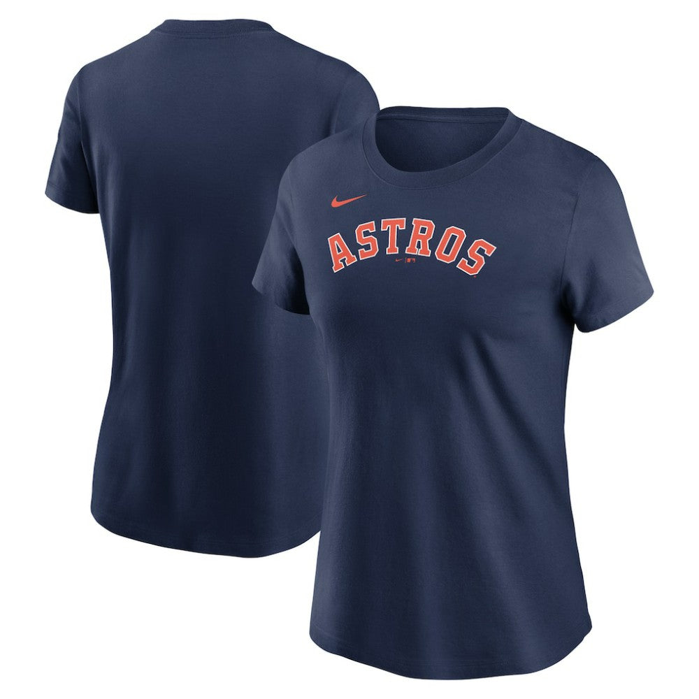 Houston Astros Women's Wordmark T-Shirt - Navy | Nike