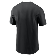 Cincinnati Reds Cooperstown Collection Wordmark T-Shirt - Black | Nike