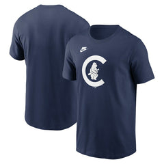Chicago Cubs Cooperstown Collection T-Shirt - Navy | Nike
