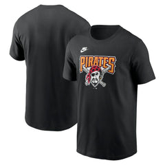 Pittsburgh Pirates Cooperstown Collection T-Shirt - Black | Nike