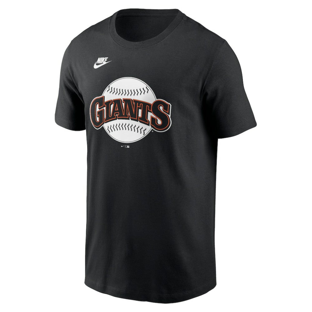 San Francisco Giants Cooperstown Collection T-Shirt - Black | Nike