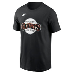San Francisco Giants Cooperstown Collection T-Shirt - Black | Nike