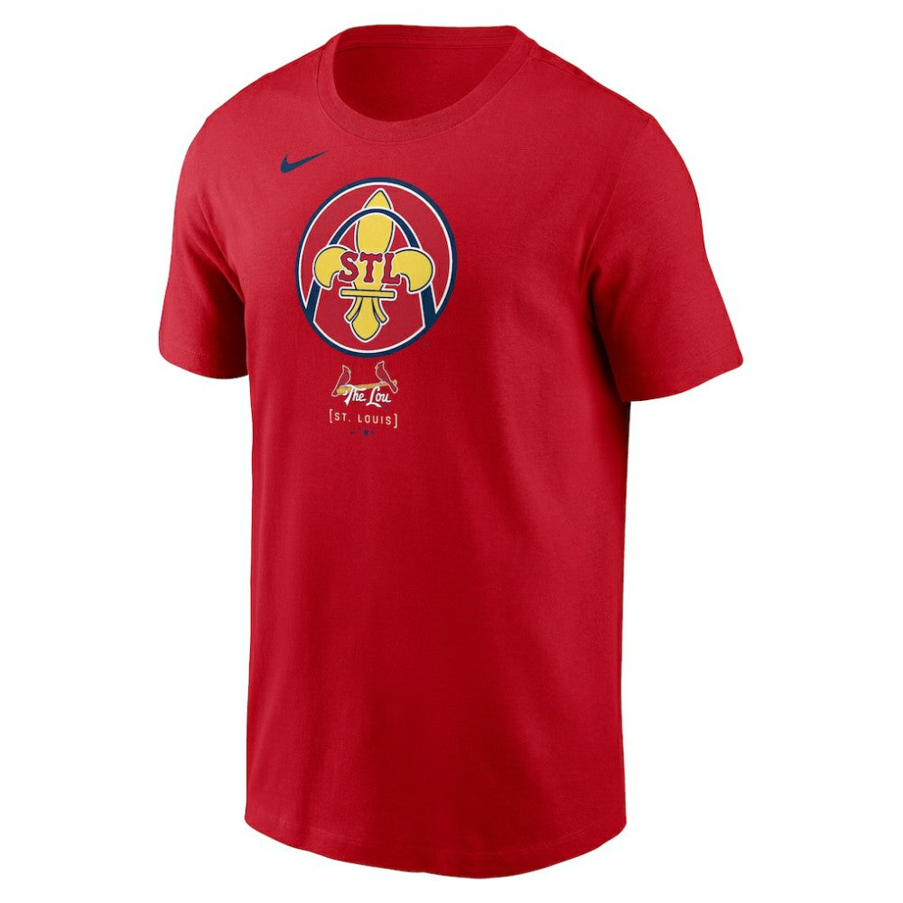 St. Louis Cardinals 2024 City Connect Large Logo T-Shirt - Red | Nike