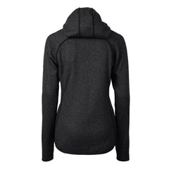 Philadelphia Eagles Cutter & Buck Women's Gridiron Classics Logo Mainsail Sweater-Knit Full-Zip Hoodie - Heather Charcoal cheap