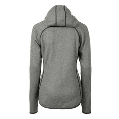 Philadelphia Eagles Cutter & Buck Women's Gridiron Classics Logo Mainsail Sweater-Knit Full-Zip Hoodie - Heather Gray online