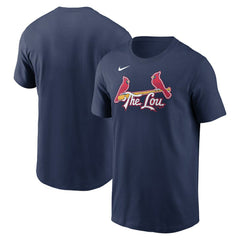 St. Louis Cardinals City Connect Wordmark T-Shirt - Navy | Nike