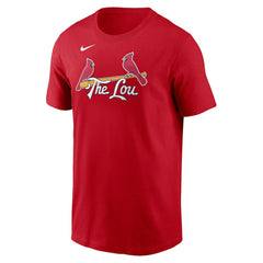 St. Louis Cardinals City Connect Wordmark T-Shirt - Red | Nike