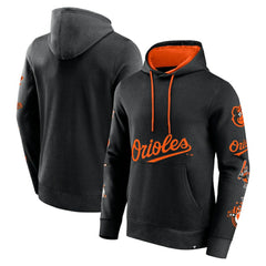 Baltimore Orioles Wild Winner Pullover Hoodie - Black