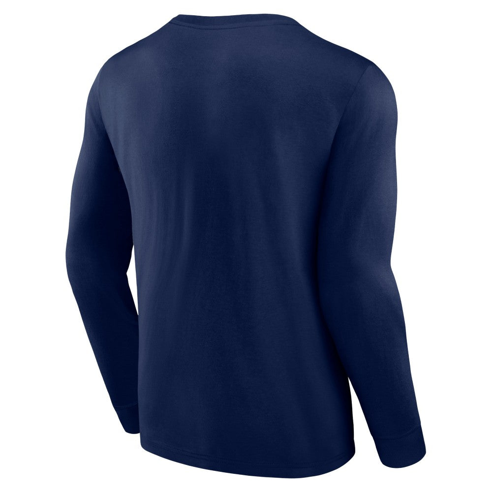 Minnesota Twins Strike the Goal Long Sleeve T-Shirt - Navy