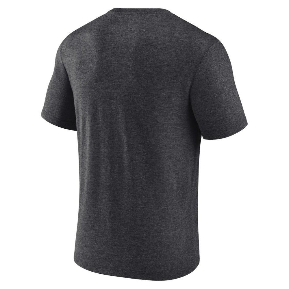 Pittsburgh Pirates Home Team Tri-Blend T-Shirt - Heather Charcoal