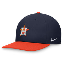 Houston Astros Two-Tone Snapback Hat - Navy/Orange | Nike