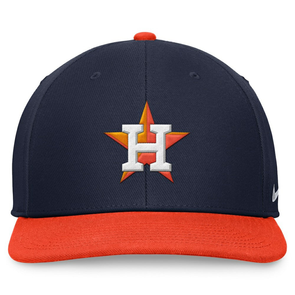 Houston Astros Two-Tone Snapback Hat - Navy/Orange | Nike