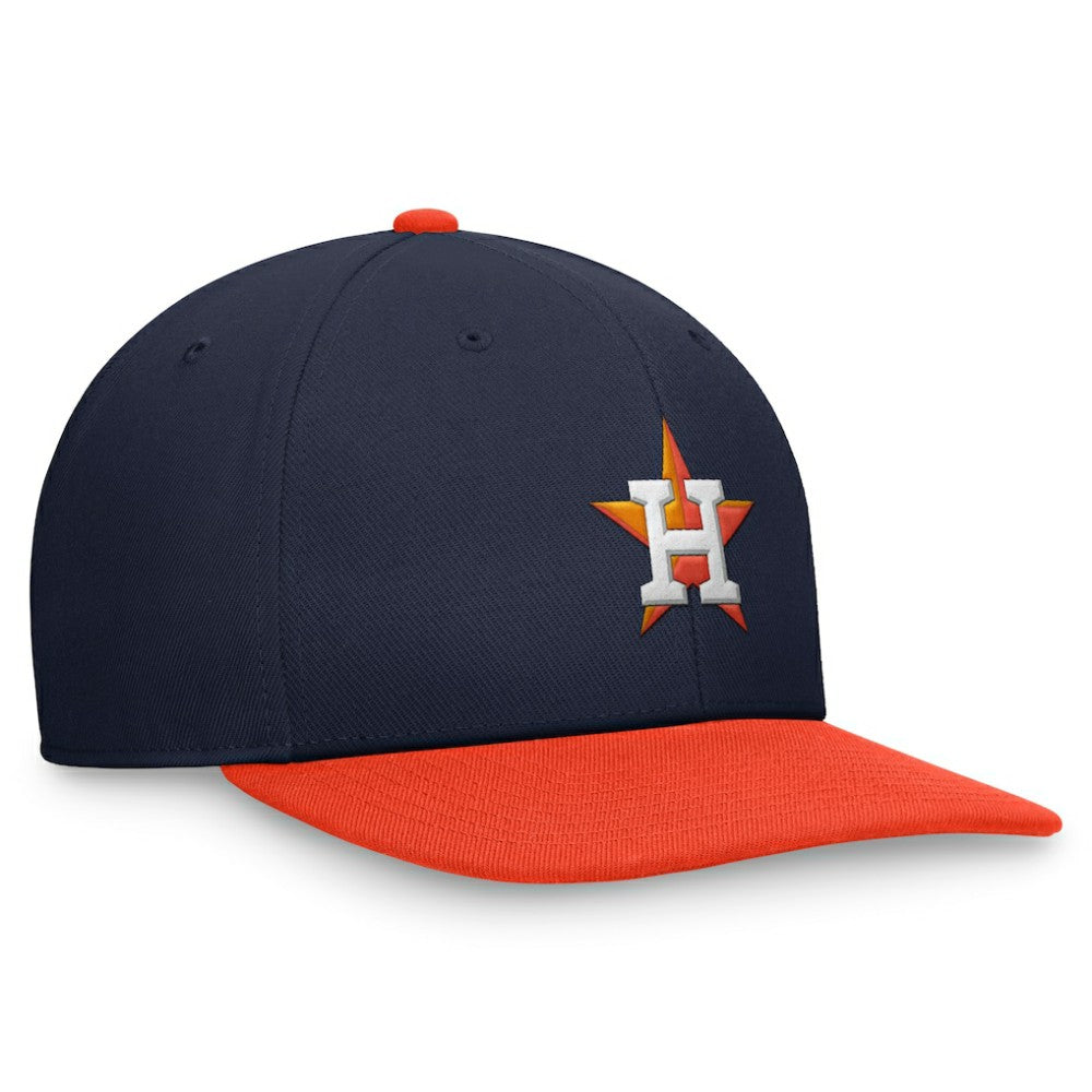 Houston Astros Two-Tone Snapback Hat - Navy/Orange | Nike