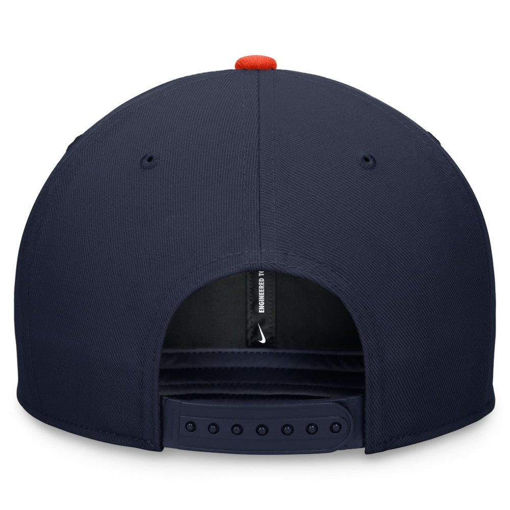 Houston Astros Two-Tone Snapback Hat - Navy/Orange | Nike