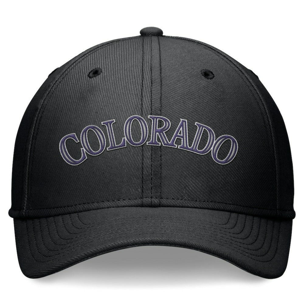 Colorado Rockies Performance Flex Hat - Black | Nike