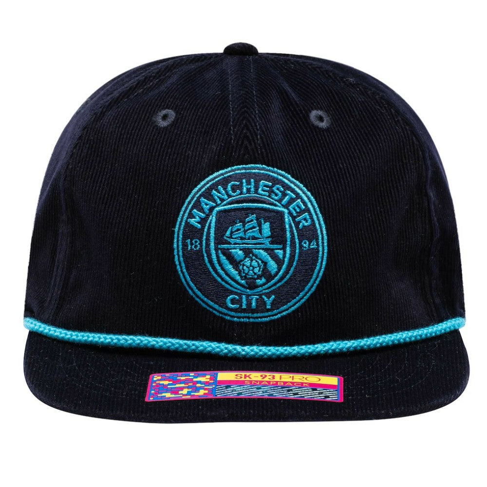 Manchester City Snow Beach Adjustable Hat - Navy online