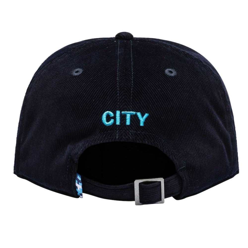 Manchester City Snow Beach Adjustable Hat - Navy online