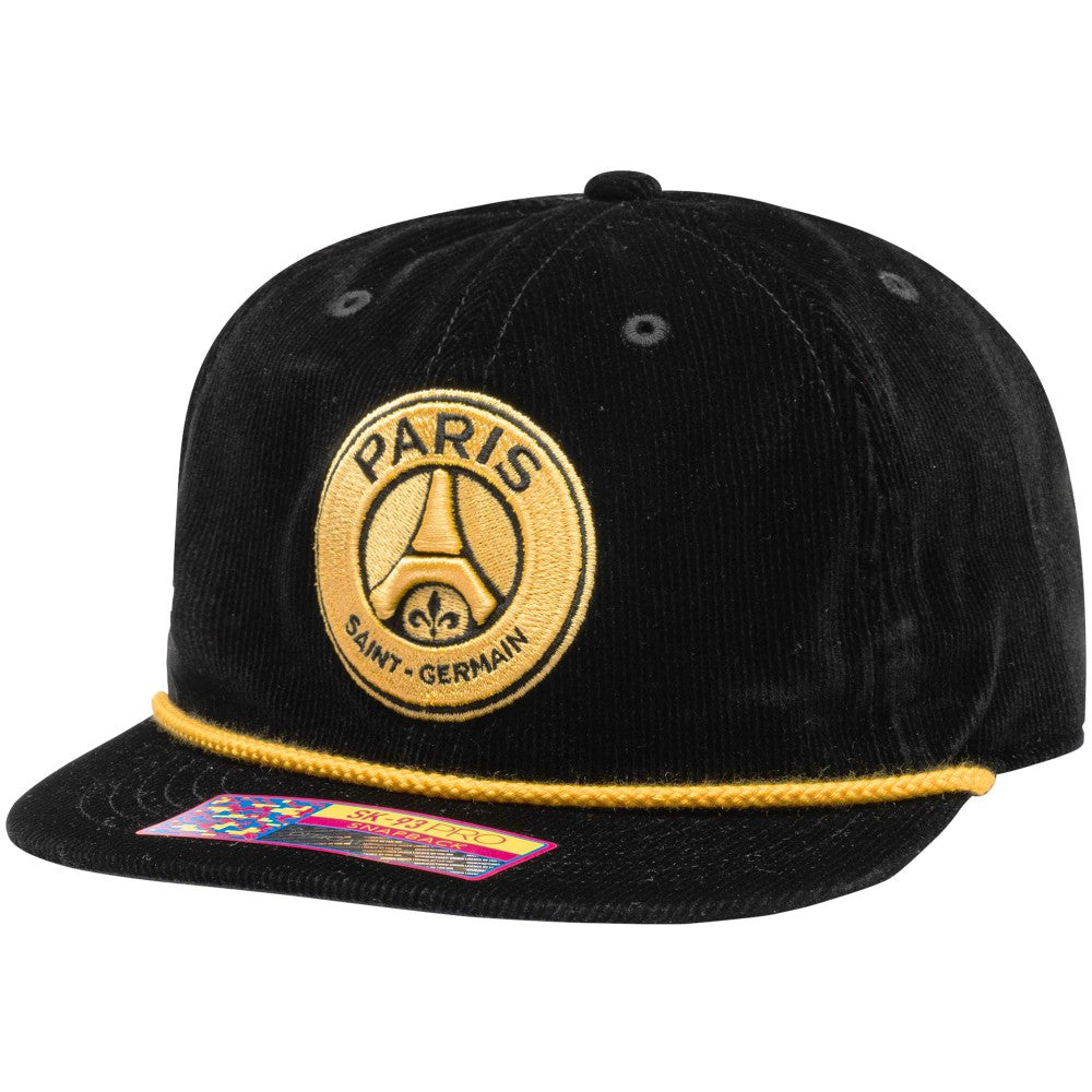 Paris Saint-Germain Snow Beach Adjustable Hat - Black on sale