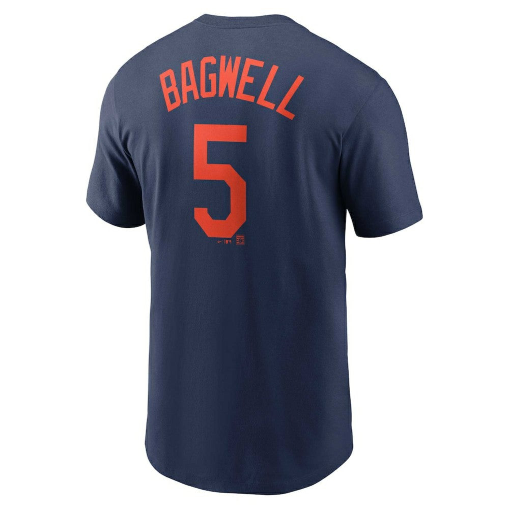 Jeff Bagwell Houston Astros Cooperstown Collection Fuse Name & Number T-Shirt - Navy | Nike