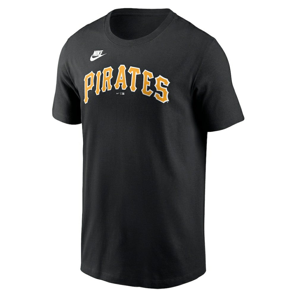 Roberto Clemente Pittsburgh Pirates Fuse Name & Number T-Shirt - Black | Nike