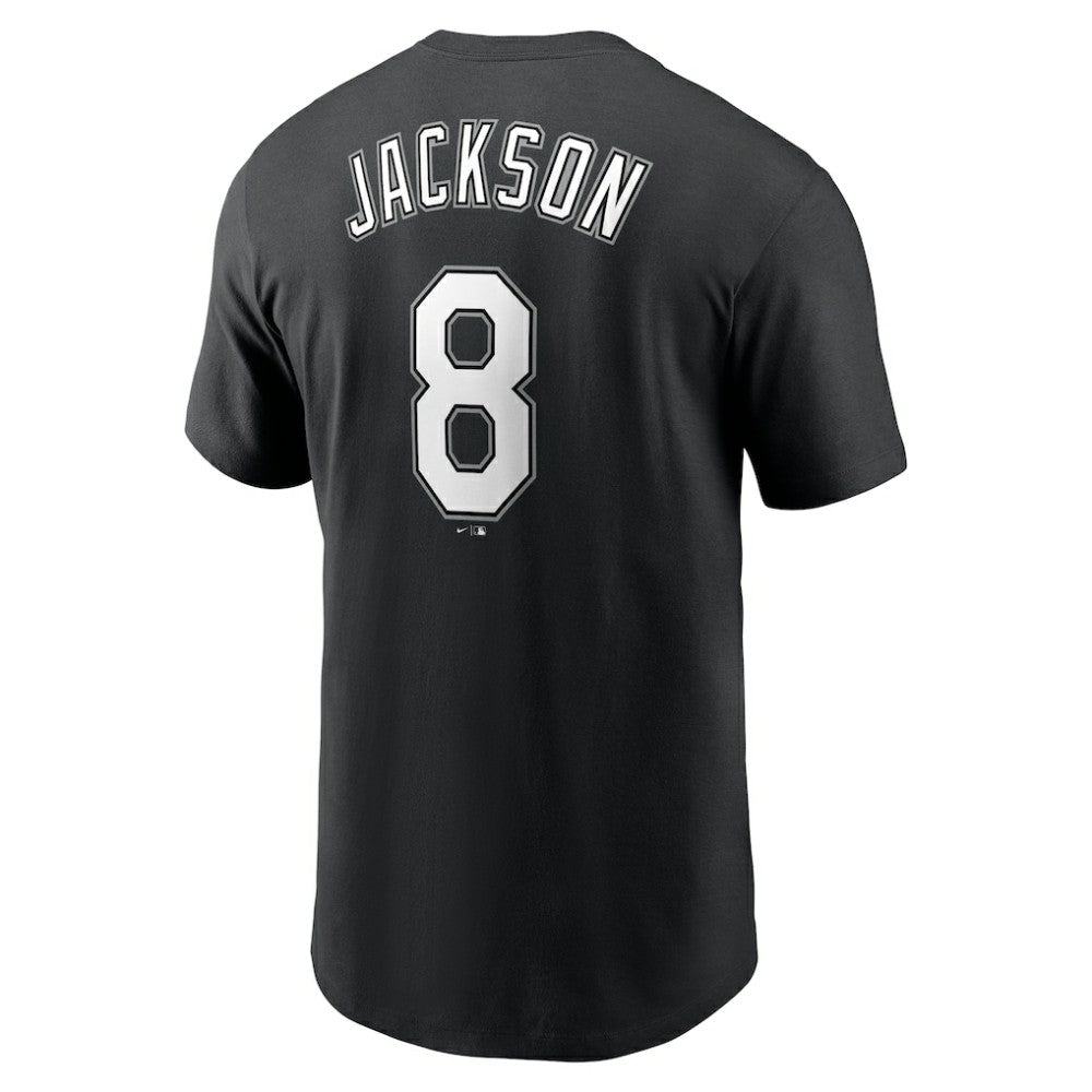 Bo Jackson Chicago White Sox Cooperstown Collection Fuse Name & Number T-Shirt - Black | Nike