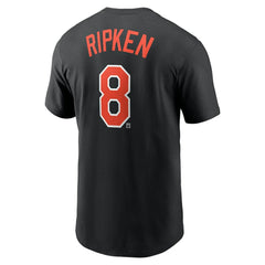 Cal Ripken Jr. Baltimore Orioles Fuse Name & Number T-Shirt - Black | Nike