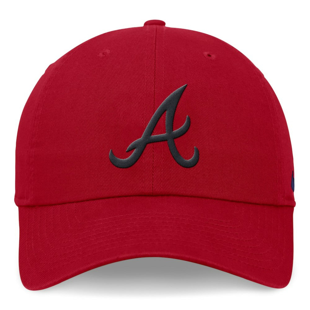 Atlanta Braves Club Adjustable Hat - Red | Nike