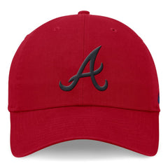 Atlanta Braves Club Adjustable Hat - Red | Nike