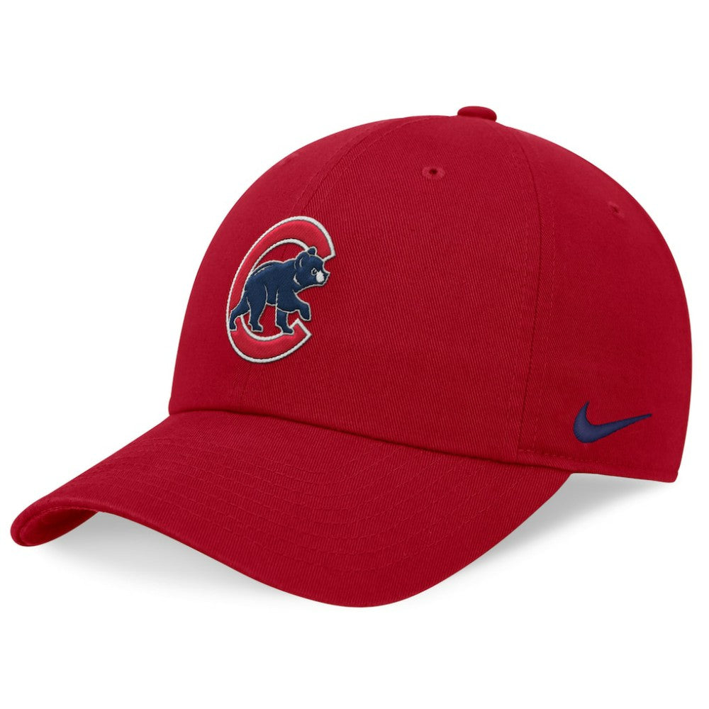 Chicago Cubs Club Adjustable Hat - Red | Nike