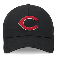 Cincinnati Reds Club Adjustable Hat - Black | Nike