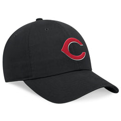 Cincinnati Reds Club Adjustable Hat - Black | Nike