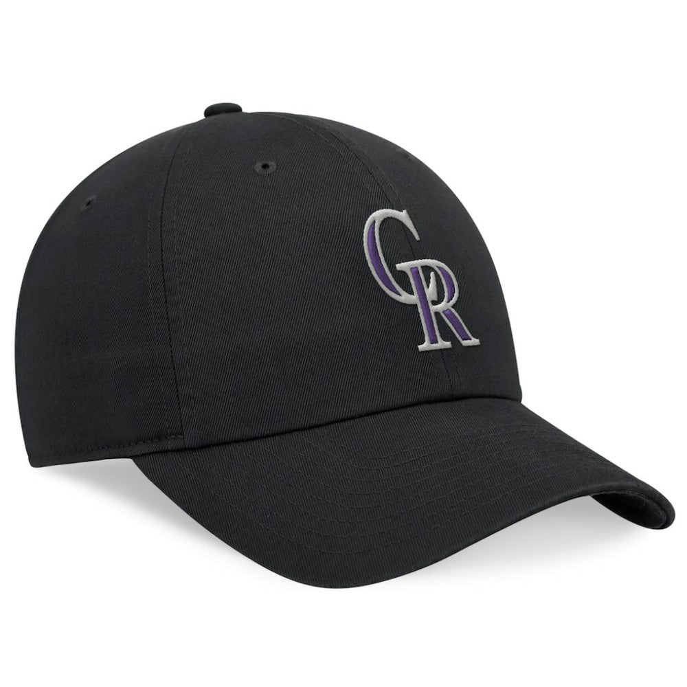 Colorado Rockies Club Adjustable Hat - Black | Nike