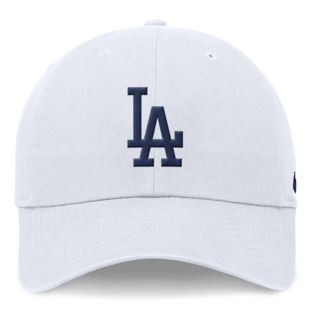 Los Angeles Dodgers Club Adjustable Hat - White | Nike