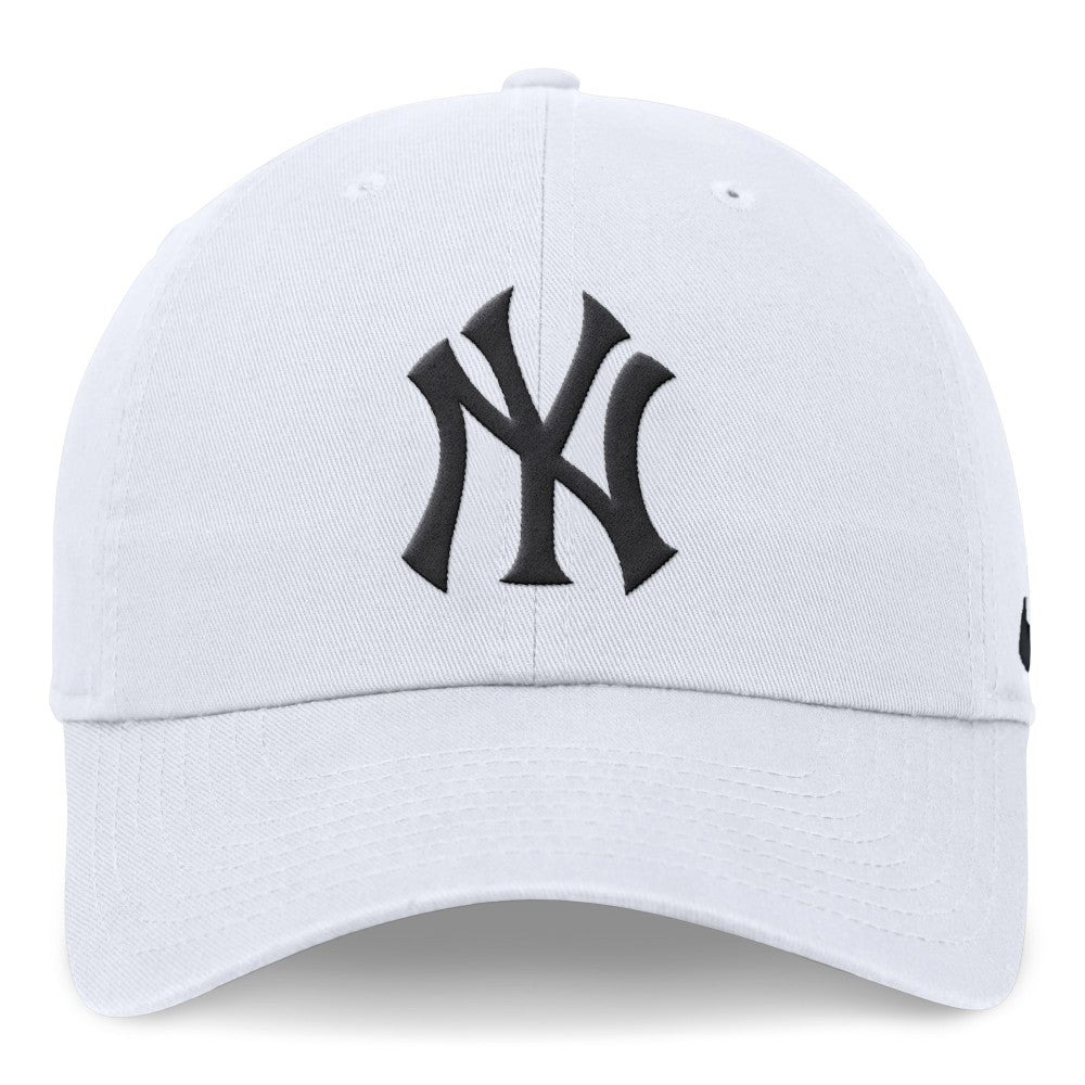 New York Yankees Club Adjustable Hat - White | Nike