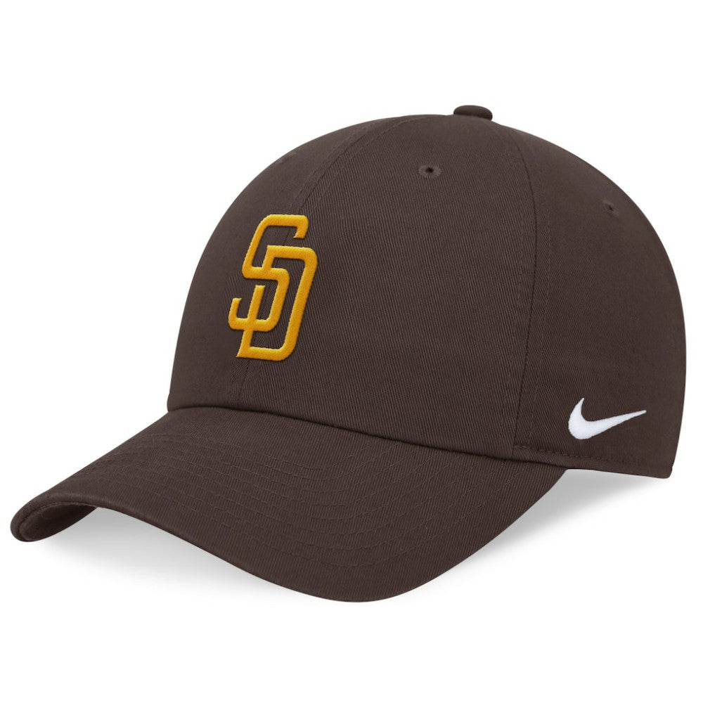 San Diego Padres Club Adjustable Hat - Brown | Nike