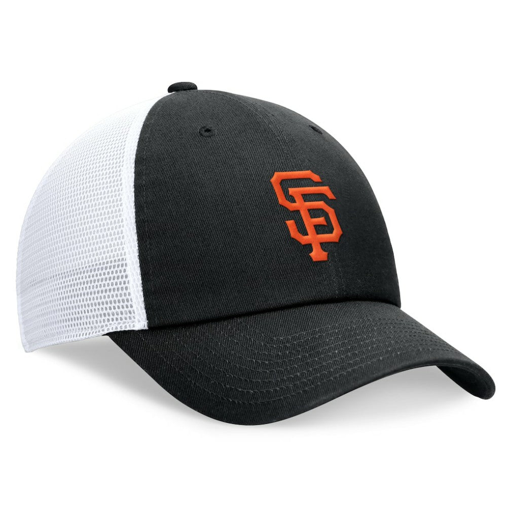 San Francisco Giants Club Trucker Adjustable Hat - Black | Nike