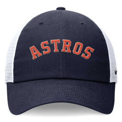 Houston Astros Wordmark Adjustable Trucker Hat - Navy | Nike