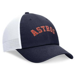 Houston Astros Wordmark Adjustable Trucker Hat - Navy | Nike