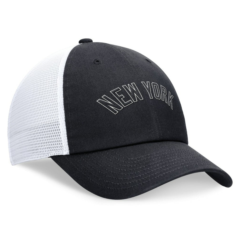 New York Yankees Wordmark Adjustable Trucker Hat - Navy | Nike