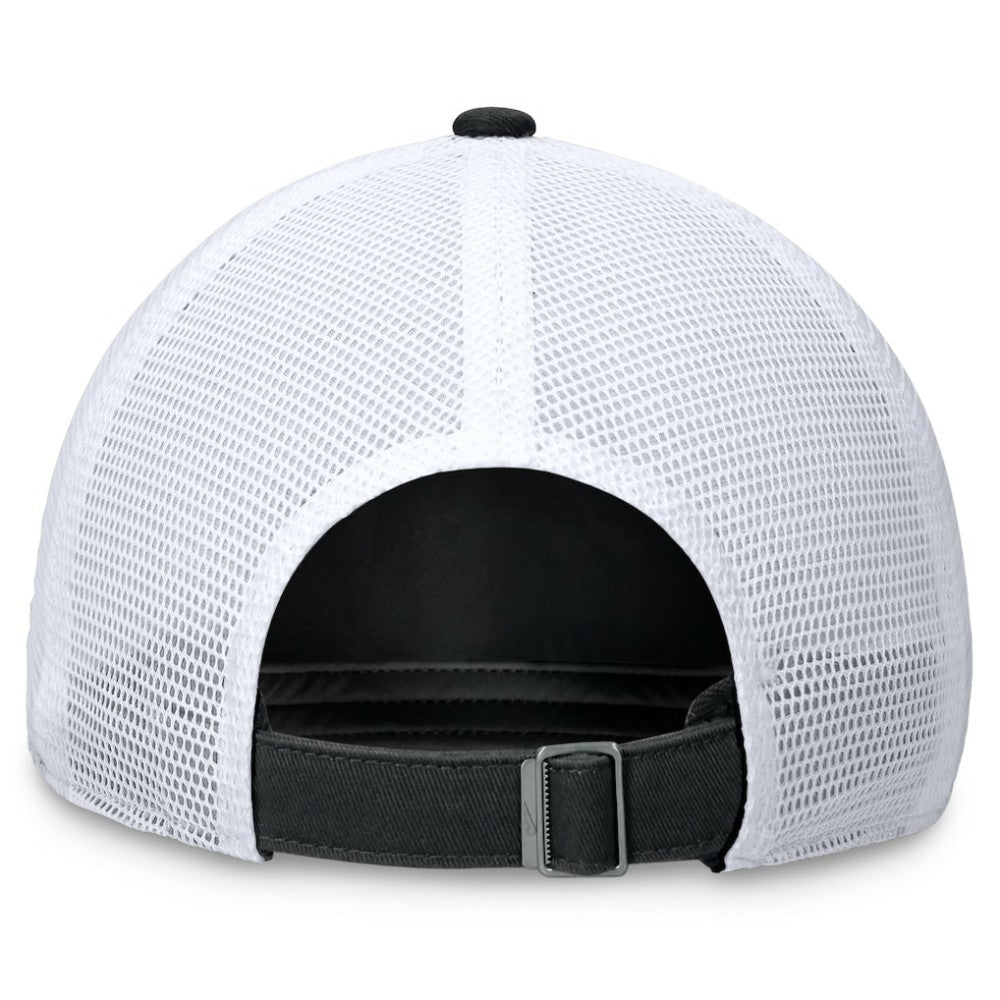 San Francisco Giants Wordmark Adjustable Trucker Hat - Black | Nike